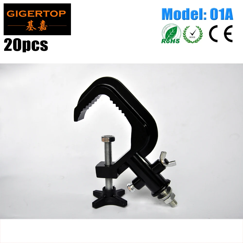 20 Packing 01A O CLAMP - DJ & Stage Lighting Heavy Duty Mounting O Clamps for Stand Truss Aluminum Allay for 5R/7R Sharpy Beam