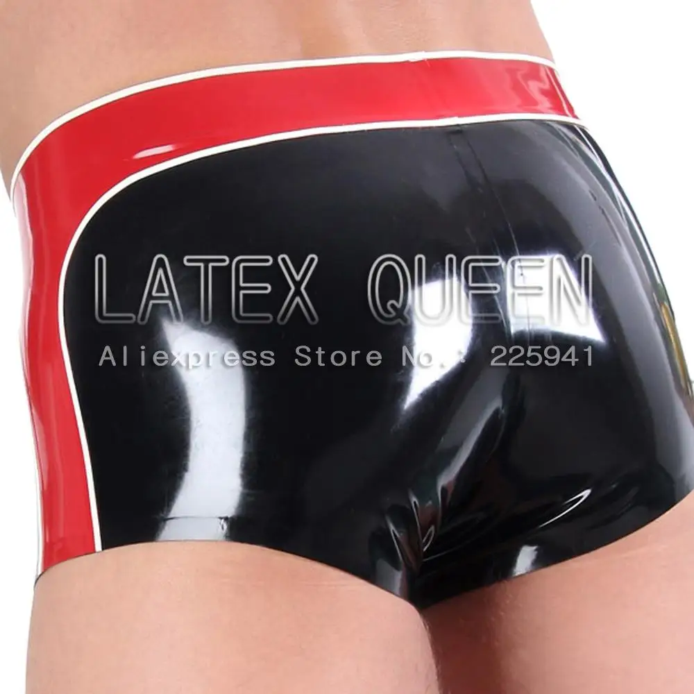 sexy latex underwear Free Shipping