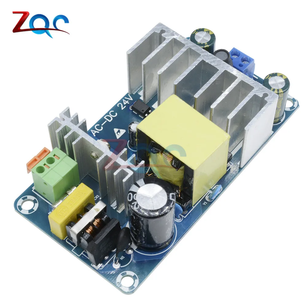 Switch Power Supply Module AC 110V 220V to DC 24V 6A to 8A AC-DC Switching Power Supply Board 6A-8A 50HZ/60HZ 100W