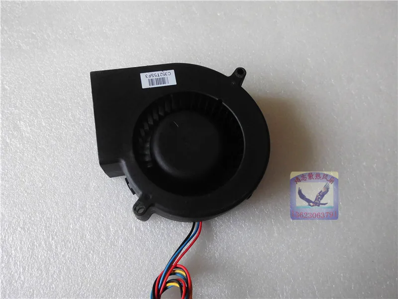 Original SUNON 9733 9CM 12V 4.2W PSB1297PYB1-AY blower fan Can be used for the graphics card power supply chassis