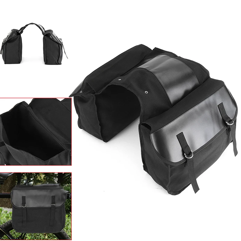 Motorcycle Motorbike Bag Waterproof Saddlebag Accessories Spare Part 38*28.6cm