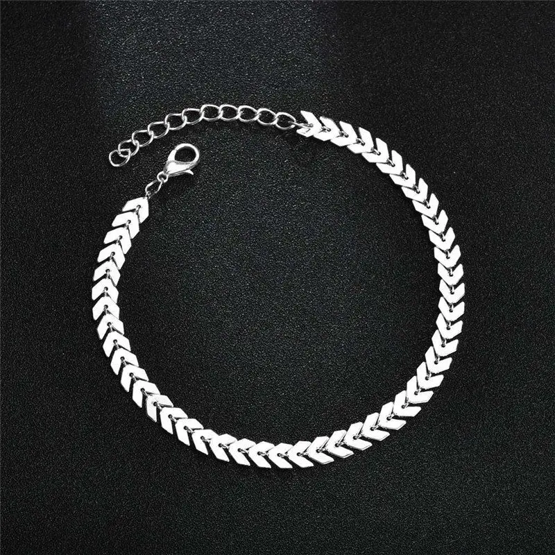 Vintage Arrows Beach Foot Anklet For Women Bohemian Female Anklets Summer Bracelet Foot Jewelry Ankle Chain Beaded