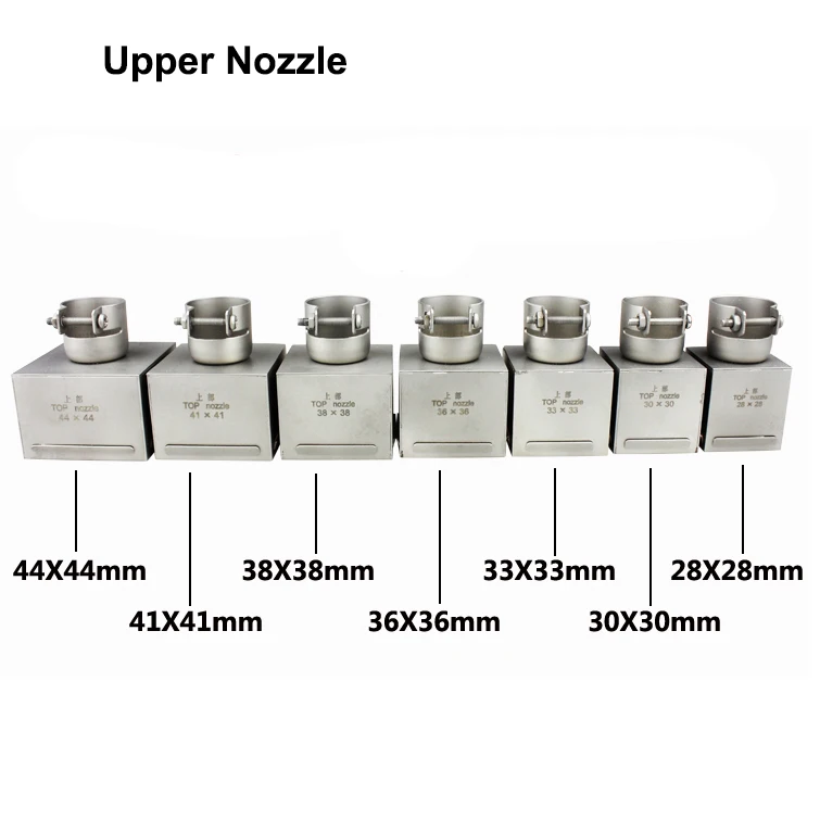 25-44/55Mm Bga Square Nozzle Hot Air Gun Welding Maintenance Upper Nozzle Repair Machine Tool Accessories