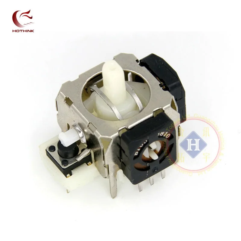 Hothink-joystick analógico para ps2, 2 pçs, novo, direito e esquerdo, 3d, controle de polegar, dualshock 2, playstation 2, xbox 360