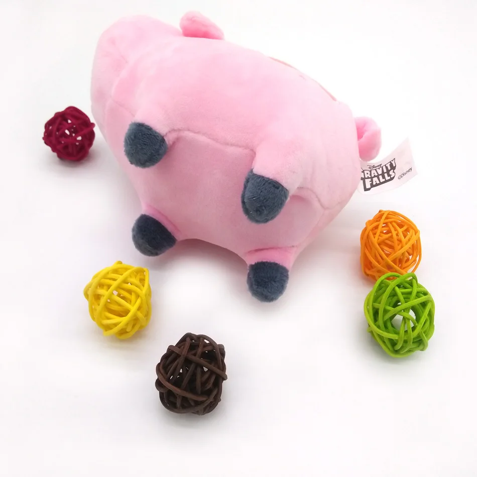 Free shiipping Original 16cm 1pcs Gravity Falls Pink Pig Waddles Plush Toy with tag patch for birthday gift