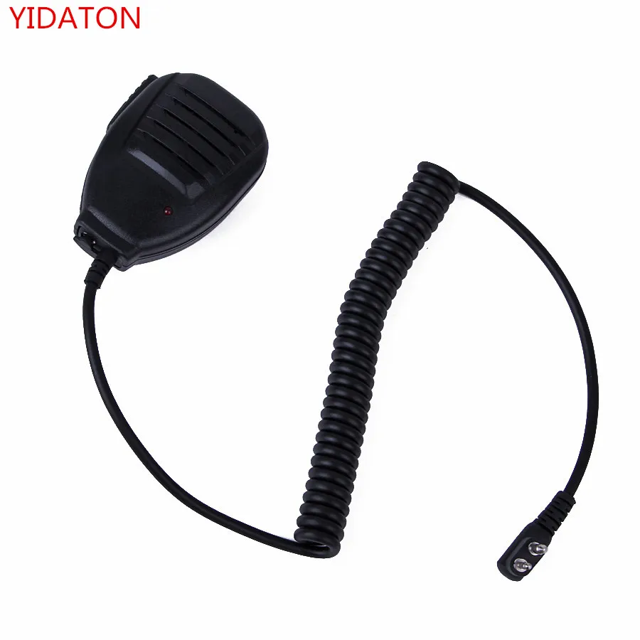 

BAOFENG LED Handheld Speaker MIC for Motorola Radio GP88/88S/GP68/3688 Walkie Talkie Speaker Mic 2 PIN PTT Microphone Best