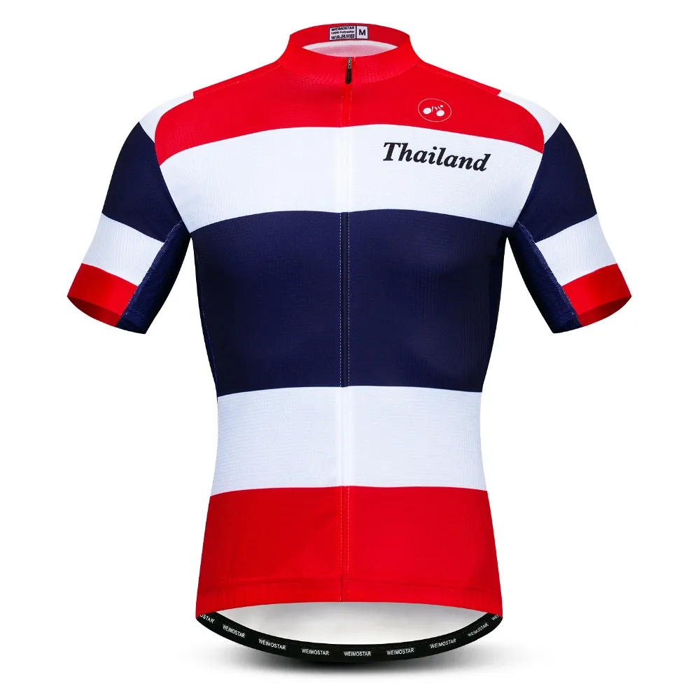 Thailand Malaysia Korea Cycling Jersey Cycling Clothing Summer Short Sleeve MTB Bike Jersey Racing Sport Bicycle Wear Clothes