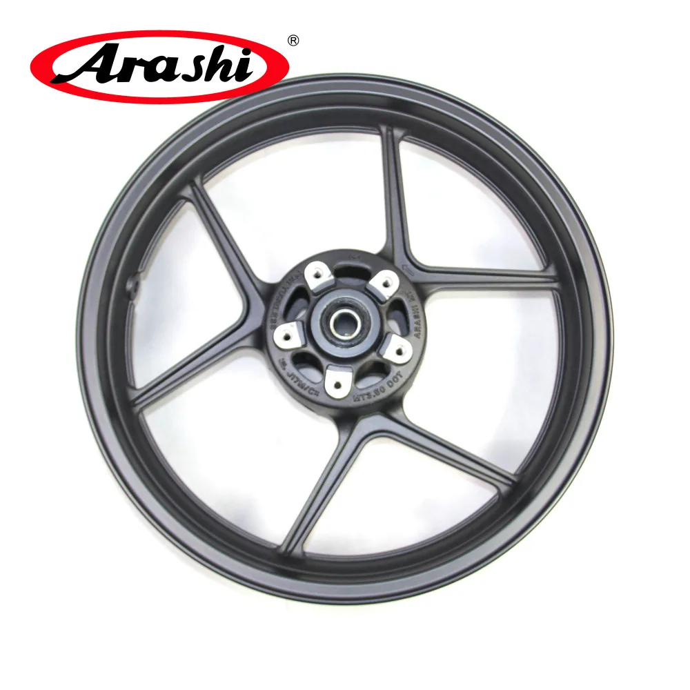 Arashi Z800 2013-2015 Front Wheel Rim For KAWASAKI Z 800 2013 2014 2015 Wheel Rim Z750 ER6N ZX10R Z1000SX Motorcycle Black