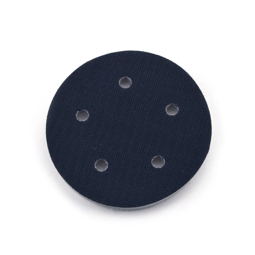 5 zoll 125mm 5-Loch Hohe Dichte Harten Schwamm Oberfläche Schutz Interface Pads für 5 "Schleif Pad sander Power Werkzeug Zubehör