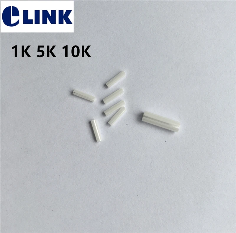 ceramic sleeve 1000pc5000pcs 10000pcs LC SPLIT for LC 125um UPC ACP optical fiber adapter Standard Zr Sleeve free shipping ELINK