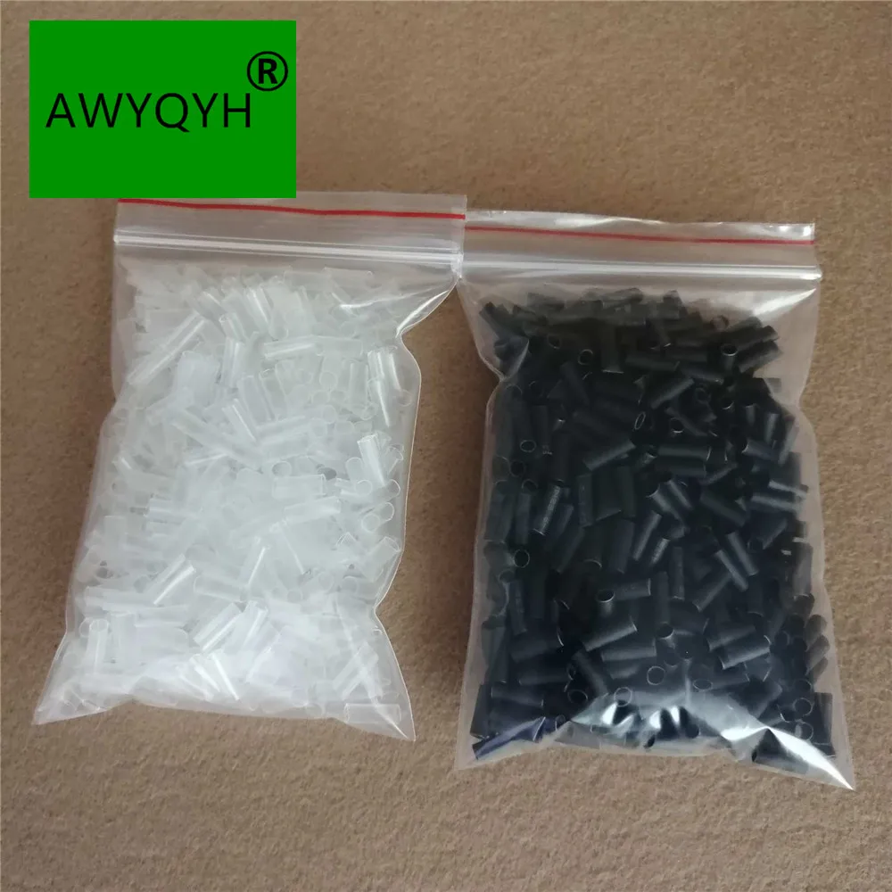 500pcs  shrinkies tube hair extensions tools