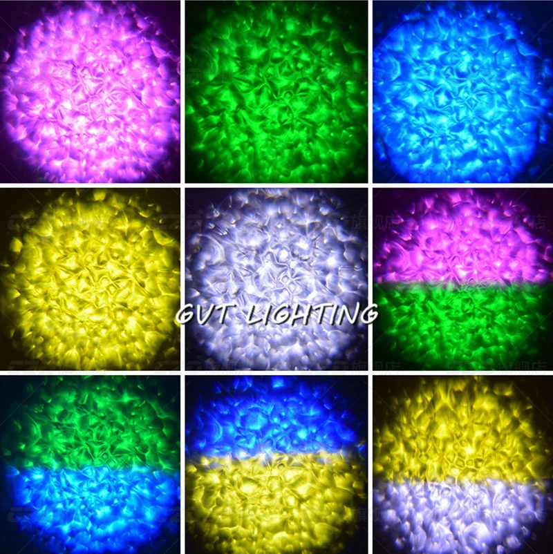 LED Water Wave Effect Ripple Projector 50W Led Stage Light for Disco DJ Party Show Home Entertainment KTV Background