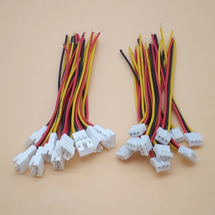 10 Paar Micro JST PH 2.0 2P 3P 4P 5P 6PIN männlich weiblich Stecker mit Drahtkabeln 100 mm