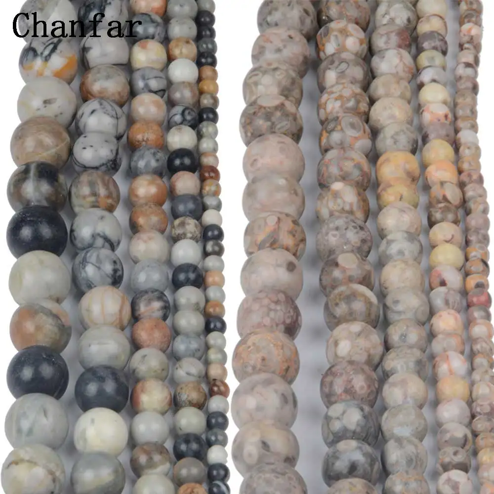 Natural Chinese Medical Stone Women Jewelry Fashion Making Loose Beads 4 6 8 10 12mm