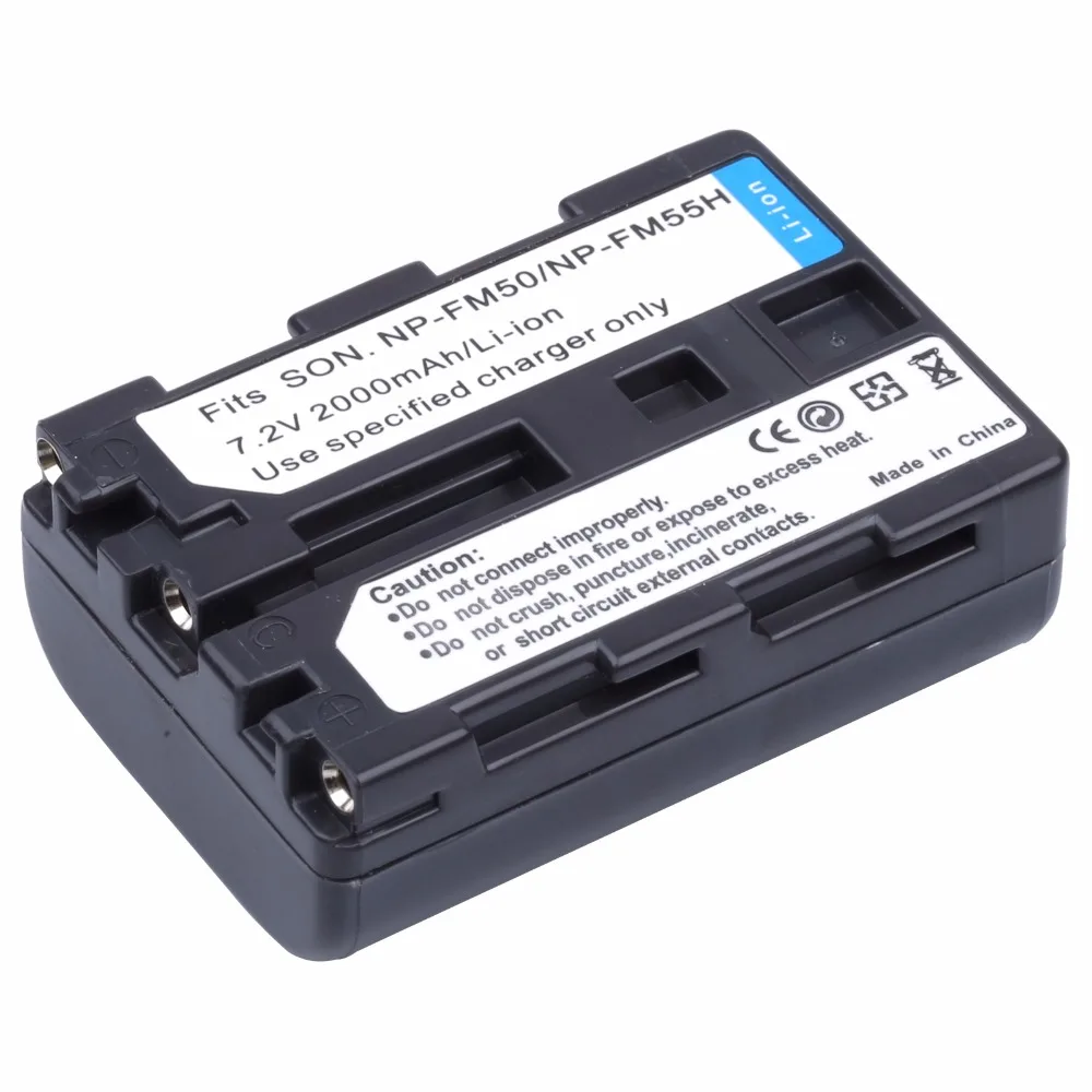 PROBTY NP-FM50 NP-FM55H NP FM50 FM55h Battery for Sony HC1 TRV280 TRV350 TRV250 TRV19 TRV22 TRV27 TRV33 TRV460 TRV140 TRV17