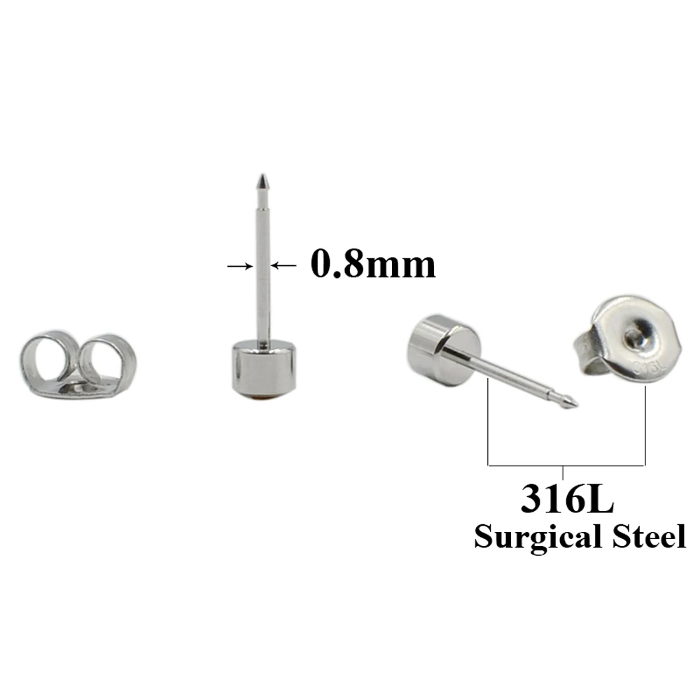 1pcs Disposable Sterile Ear Piercing Unit Cartilage Tragus Helix New Piercing Gun Tool Kit Build In Steel Stud Earring Star Ball