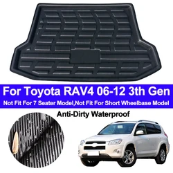 Rear Boot Cargo Liner Trunk Floor Mat Carpet Tray Pad Mat Carpets For Toyota RAV4 2006 2007 2008 2009 2010 2011 2012  Anti-dirty