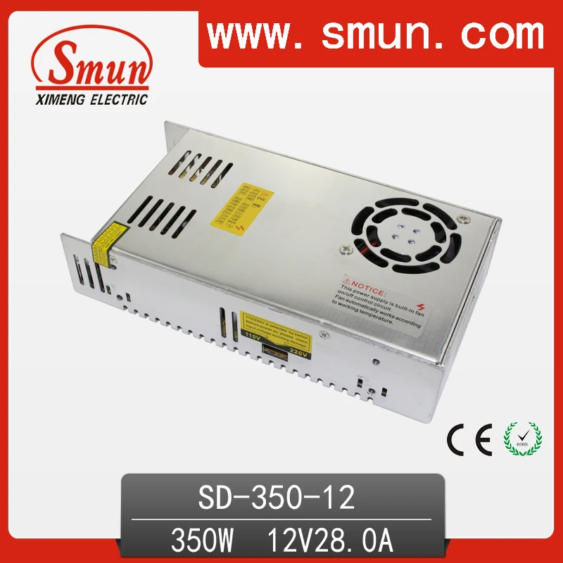 350w 72-144VDC to 12VDC switching power supply DC/DC converter with CE ROHS 1 year warranty OEM factory