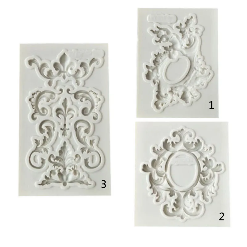 Sugarcraft 1 piece Border silicone mold fondant mold cake decorating tools chocolate gumpaste mold