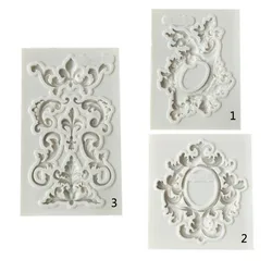 Sugarcraft 1 piece Border silicone mold fondant mold cake decorating tools chocolate gumpaste mold