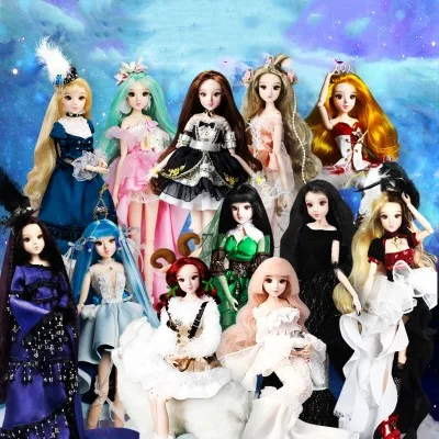 

very beautiful 1/6 30CM good quality Fashion Dolls Gift Toy Fashion Princess bjd Dolls blyth doll baby reborn girl birthday