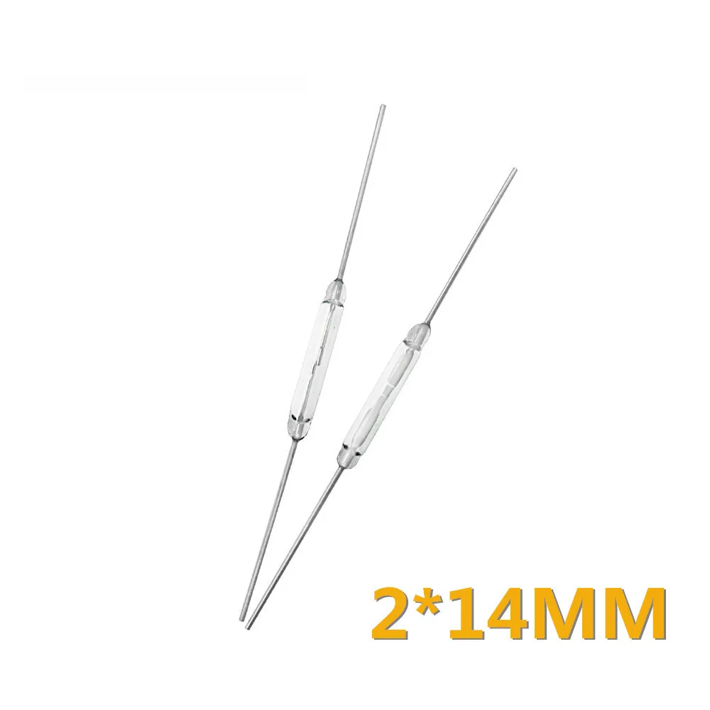 10 قطعة/الوحدة ريد التبديل 2x14 مللي متر الزجاج الأبيض 100% جديد الأصلي