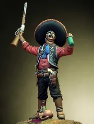 54mm Resin kit Rivoluzionario Messicano
