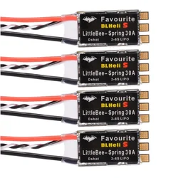 4szt Oryginalny FVT LITTLEBEE BLlheli-s SPRING 30A ESC 2-6S Obsługuje Mulitshot DSHOT Oneshot42 OneShot125 Multicopter