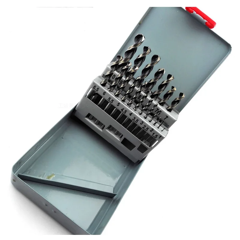 Imagem -02 - Stanley-conjunto de Brocas Helicoidais Hss Multifuncionais com 1.5 2.5 3.5 4.5 5.5 6.5 7.5 8.5 10 mm 19 Peças