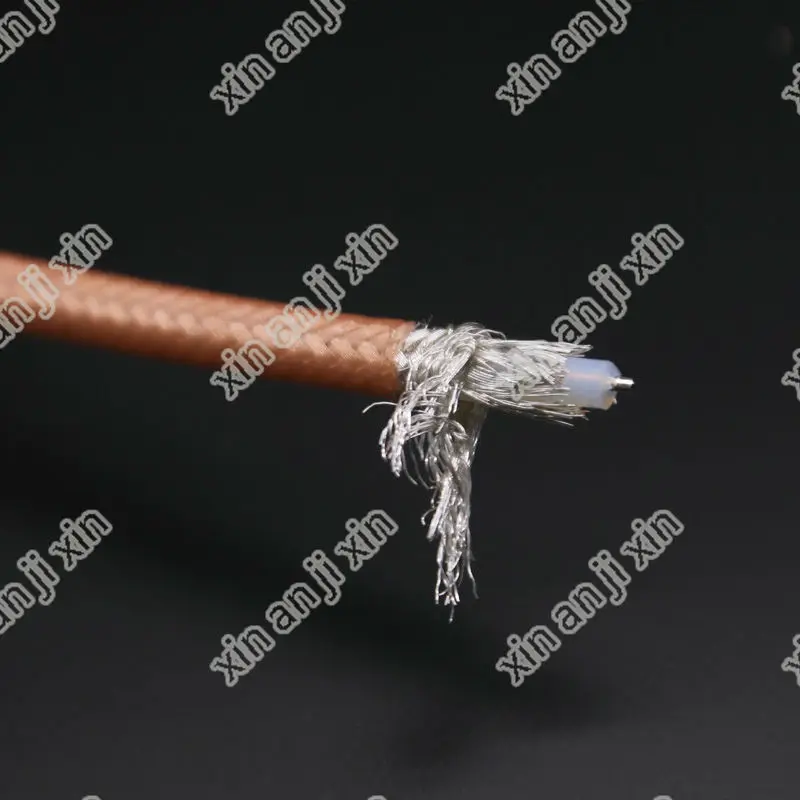 1 meter RF Coaxial cable RG142 Double shielding net High temperature resistant fast ship