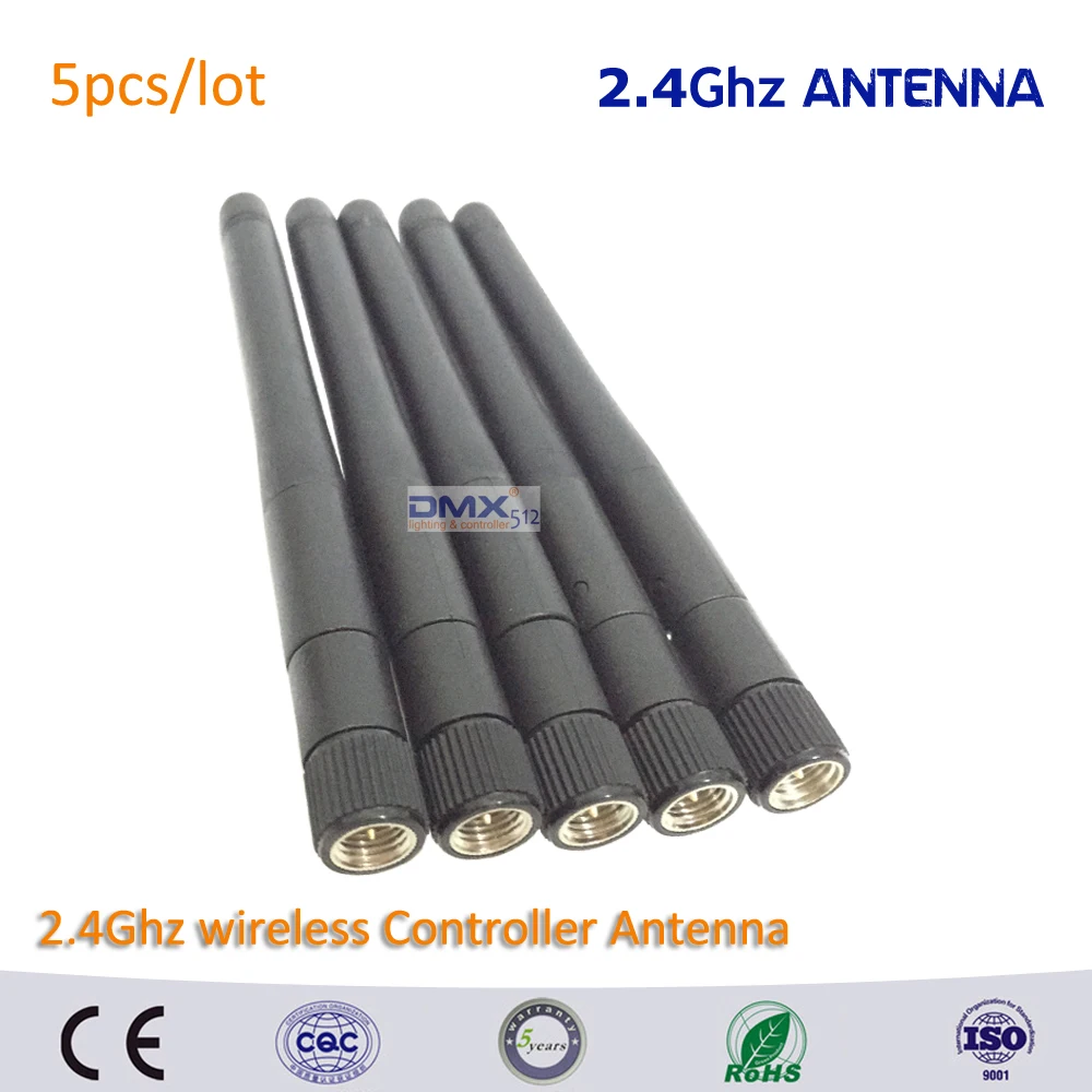 5pcs/LOT 2.4Ghz wireless dmx controller antenna wireless antenna