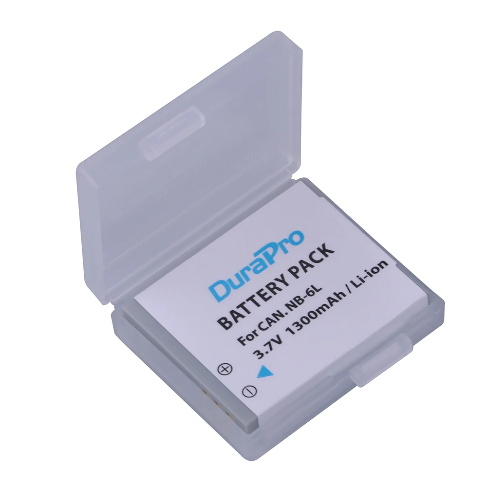 Camera Battery NB 6L NB6L NB-6L Bateria for Canon Power-shot IXUS 310 SX240 SX275 SX280 SX510 SX500 HS 95 D10 D20 D30 Batteries