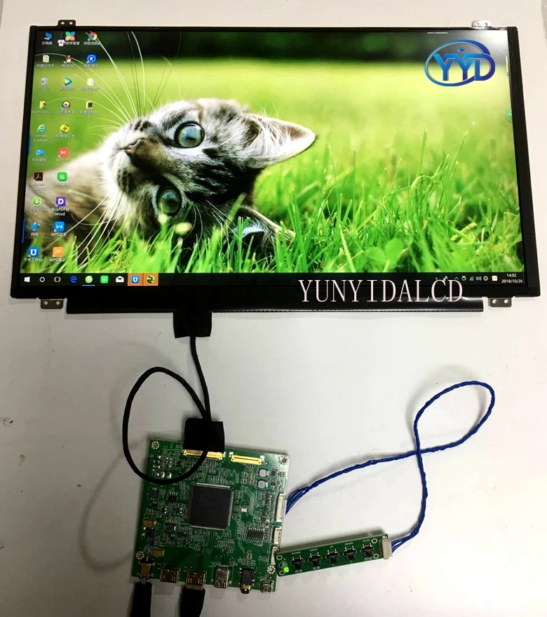 

15,6 дюймовый 3840*2160 4K LCD UHD IPS дисплей HDMI DP плата драйвера ЖК-модуль монитор для ноутбука ПК PS4 Pro XBOX NS игры