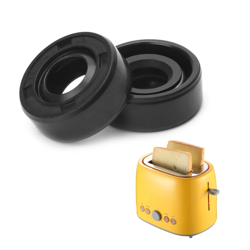 8x18x7mm Wearable Breadmaker Sorbet Machine Blender Repair Parts Oil Seal Ring Mar28