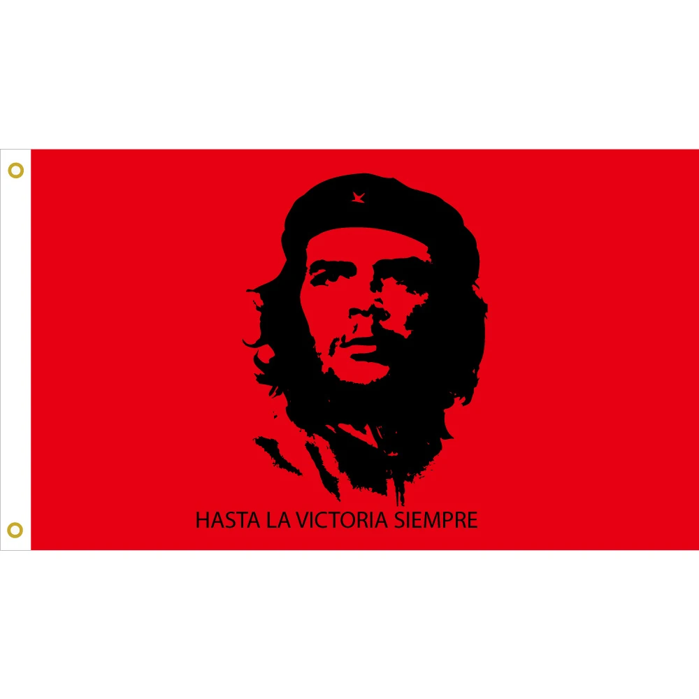 90*150cm Che Guevara Cuba Flag 3x5 Ft Communist Revolutionary Revolution Cuban Political Banner