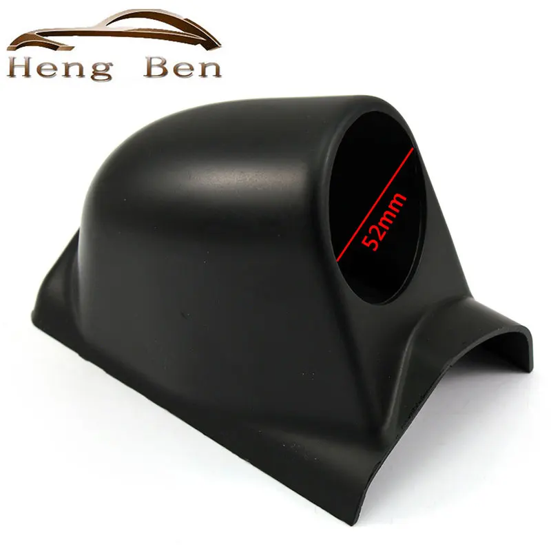 

Black 2" 52mm Universal A-Pillar Single Hole Dash Gauge Meter Pod Mount Holder Left Hand Drive