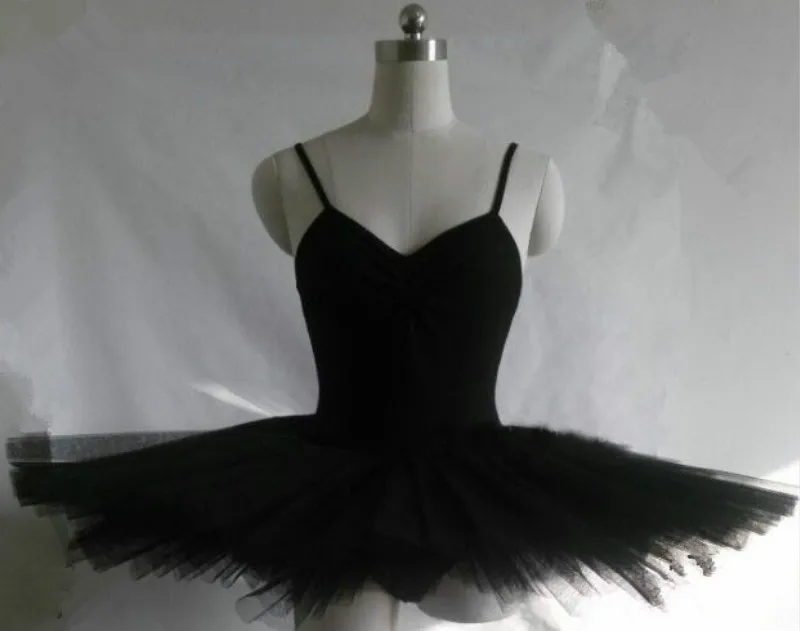 Professional Tutu Adult Ballet Leotard Black Red White Costumes Ballerina Women Ballet Dance Clothes Kid Child Girls 5 Layer