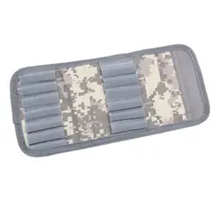 Tactical Foldable Ammo Pouch Cartridge Carrier 12 Round Rifle Shells Cartridge Carrier Case Molle Ammo Bag