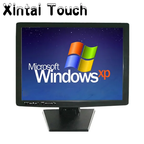 

19 inch Desktop VGA A/V Touch Screen Moniotr 4-wire Resistive touch TFT LCD Monitor for PC