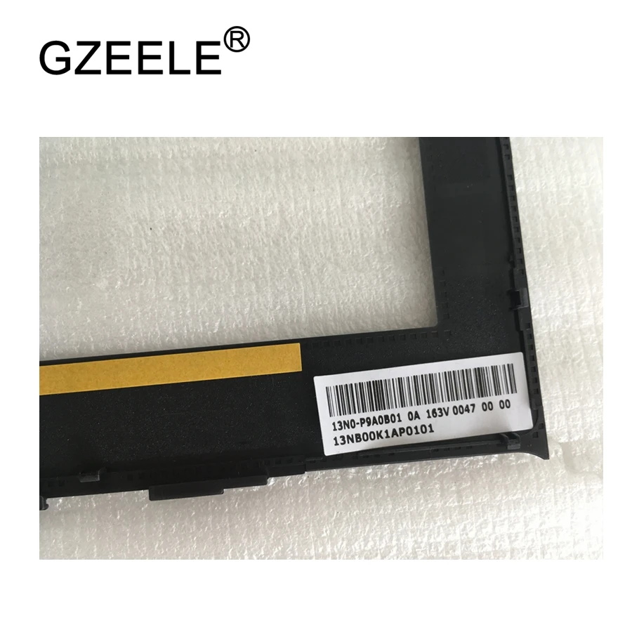 GZEELE NEW Laptop Front LCD Bezel cover for Asus N550 N550JK N550J N550JV PN :13N0-P9A0B01 13NB00K1AP0101 Laptop case no touch