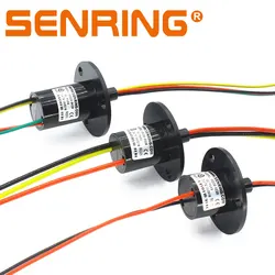 High Current Slip Ring with OD 22mm Mini Slipring 2/3/4 Circuits 10A Current Gold to Gold Contacts Capsule Slip Ring