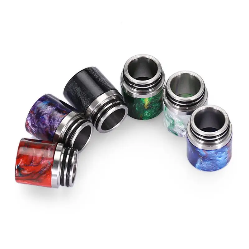 810 Drip Tip złącze żywicy ustnik z szerokim otworem Vape elektroniczny E-Atomizer papierosa akcesoria