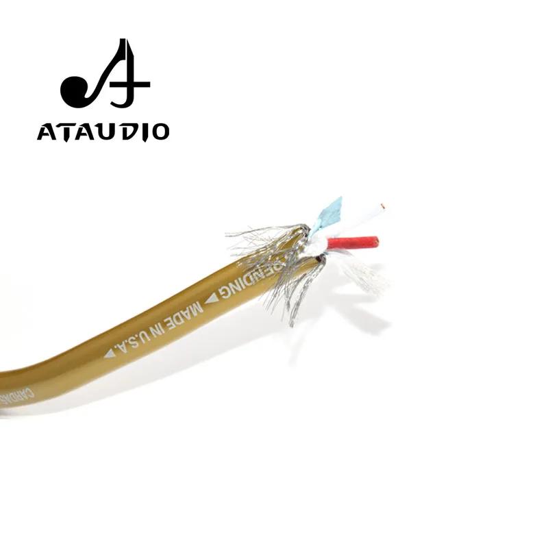 ATAUDIO Cardas 5C Copper HIFI XLR  Interconnect Bulk Audio Cable RCA Cable For DIY