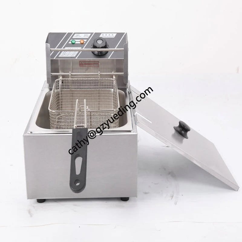 

Electric Industrial Deep Fryer/Deep Fat Fryer Machine Commercial potato chips frying machine / Electric deep fryer