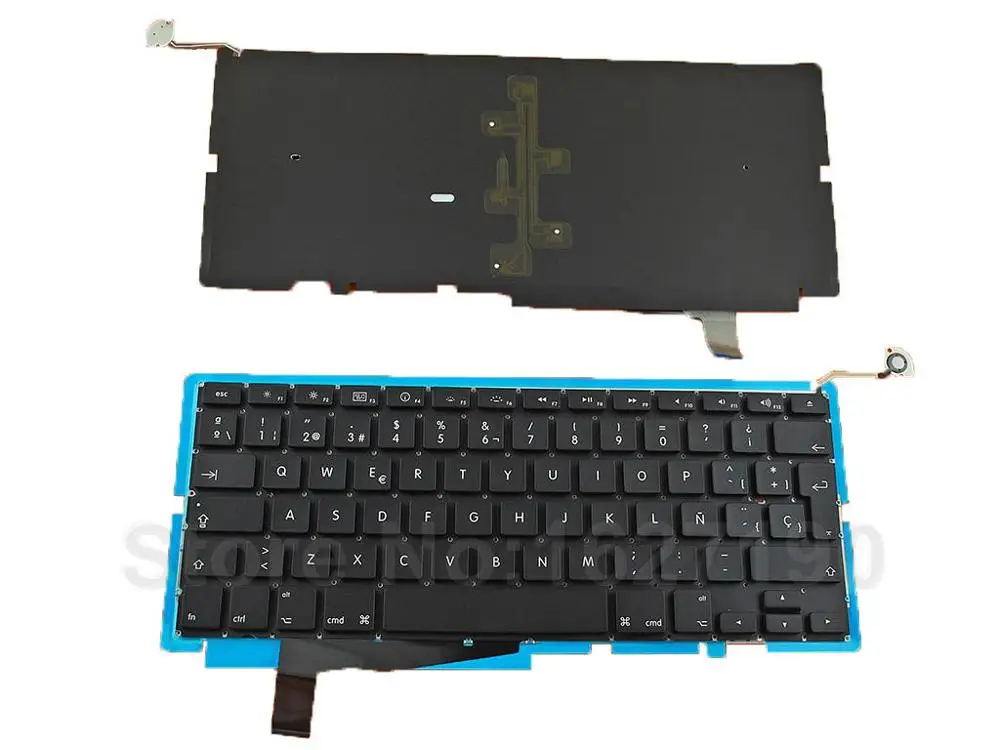 

SP Spanish Keyboard Laptop for APPLE Macbook Pro A1286 BLACK For 2008 With Backlit Board Cuaderno de teclado