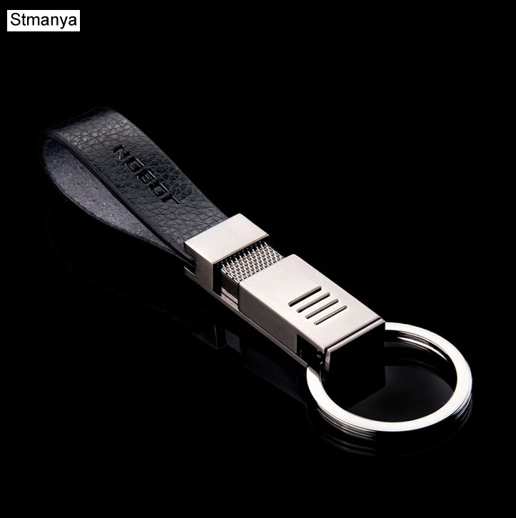 Hot sale Top metal Key chain Fashion Car Key Chain Key Ring Leather Keychain bag best Gift jewelry Key holder 17126