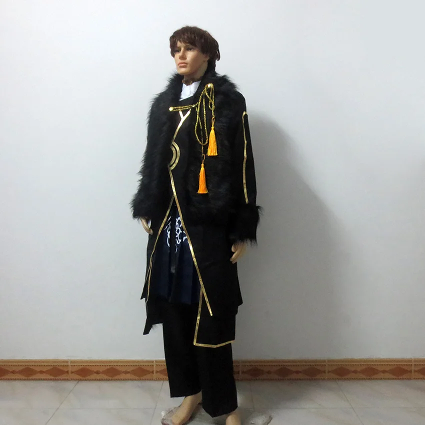 Fate Apocrypha Lancer of Black Vlad III Multicolor Christmas Party Halloween Uniform Outfit Cosplay Costume Customize Any Size
