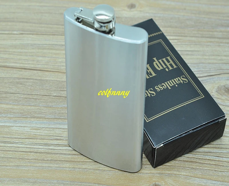 

10 oz Stainless Steel Hip Flask 10oz Portable Pocket Liquor bottle With Retail box