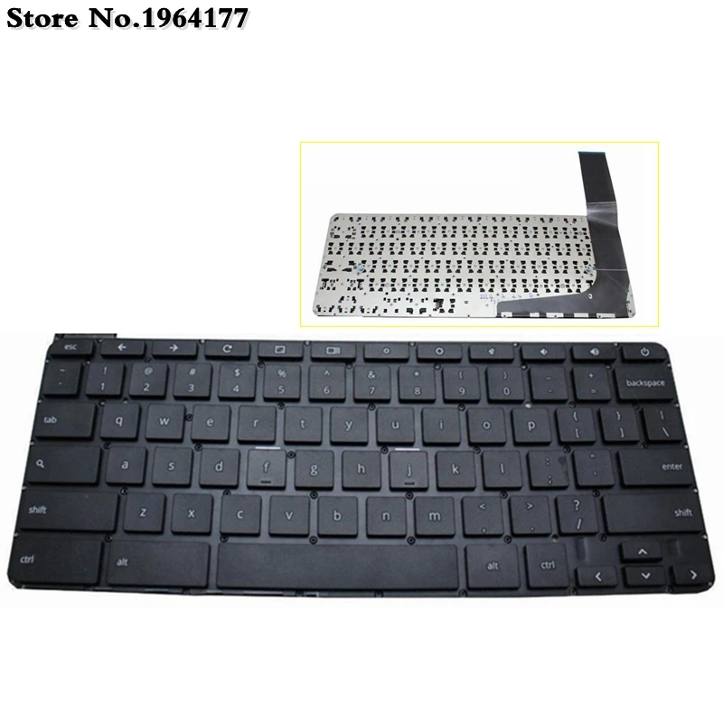 

English US laptop Keyboard for HP Chromebook 14-AK 14-AK000 14-ak010nr 14-ak013dx Keyboard US