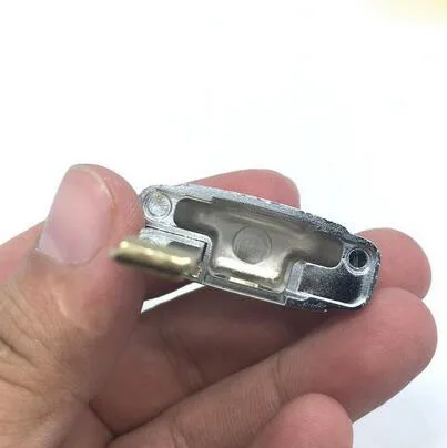 5 pezzi di ricambio non tagliati Smart Remote Key Blade inserto di emergenza vuoto per Audi